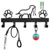 lomdung Dog Coat Rack with 5 Hooks, Coat Hook with