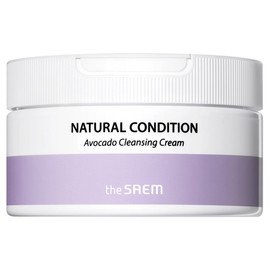 The Saem Natural Condition Avocado Cleansing Cream, 300ml, 1 piece / 더샘 내추럴 컨디션 아보카도 클렌징 크림, 300ml, 1개