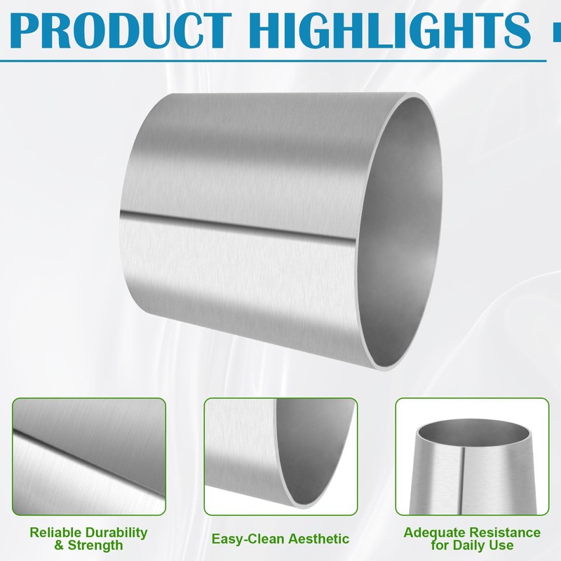 Mandrel Exhaust Bend Elbow Pipe Concentric Reducer Car Exhaust Adapter
