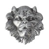 Lion Belt Buckle for Men, Norse Viking Lion Head Belt
