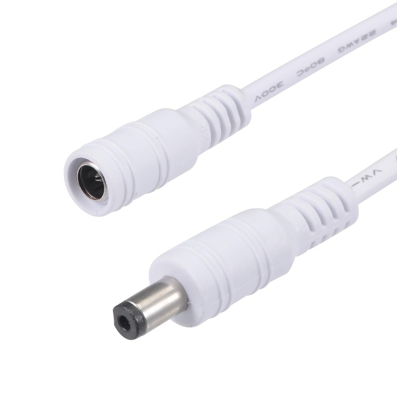 sourcing map DC Cable 5.5mm x 2.1mm 1 Female to