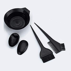 Juego de brochas y tazones de color para teñir el cabello, kit de tazón de mezcla de cepillo de color de cabello, herramientas perfectas para teñir el
