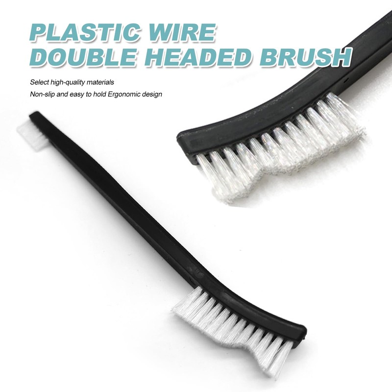 Small Cleaning Brush 10 Pcs Crevice Cleaning Brushes Set for