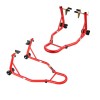 850lbs Capacity Motorcycle Stand Lift Front & Rear Combo with