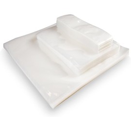 UltraSource - Chamber Machine Pouches 3 Mil Thickness, Bundle 8" x 10", 8" x 12", 10" x 13", 250 of each size, Pack of 750 Vacuum Chamber Pouches, BPA-Free Pre-Cut Chamber Vacuum Sealer Bags