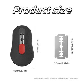 XINYUICEAN Magnetic Bread Lame with 5 Extractable Razor Blades, Professional Sourdough Scoring Tool for Bread Baking, Ergonomic Dough Cutter Slashing Tool for Home Bakers & Enthusiasts