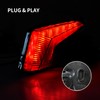 SAUTVS LED Taillights Assembly for Can Am X3, Rear Tail