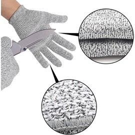 [CINECE] Work Gloves, Blade-Proof, Dedicated Gloves, Non-Cut, Anti-Slip, Disaster Prevention, Break-proof, Gardening, Camping, Outdoor Supplies, Cut-Resistant, DIY Cut-Resistant, Level 5, Abrasion