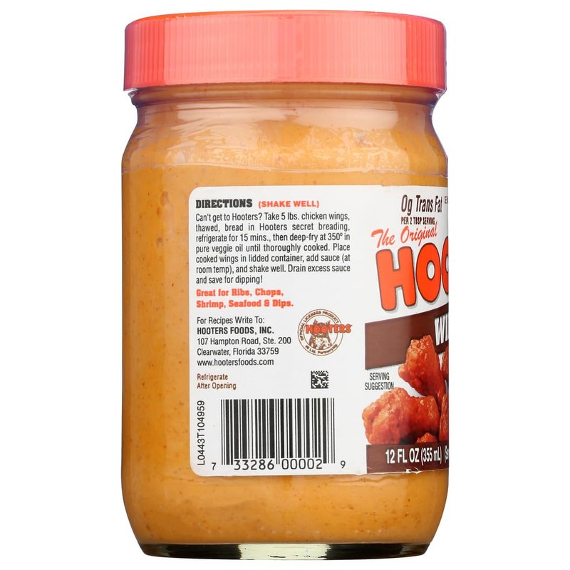 Hooters Medium Wing Sauce, 12oz.