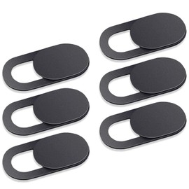 SIREG Webcam Cover Slide Ultra Thin - Web Camera Cover fits Laptop,Tablet,Computer, Smartphone, Protect Your Privacy and Security,Strong Adhesive- 6 Pack