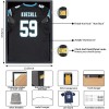 Black Wood Lockable Jersey Shadow Box Frame UV Resistant Sports