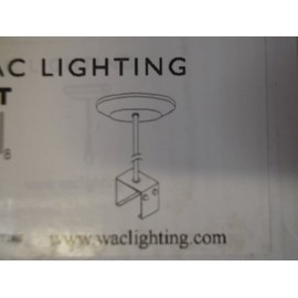 WAC All Track System and Lighting Single Circuit Suspension Kit Sk11-bk Black