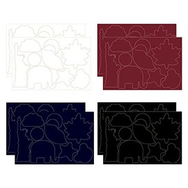 8 Sheet Down Jacket Repair Patch Self Adhesive Patch Nylon Fabric Patch for Down Jacket Tent Clothes