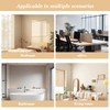 LAINIKE Set of 4 Roller Blind Brackets Window 17 mm