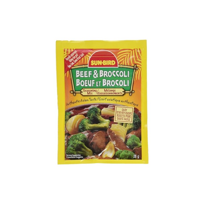 SUNBIRD MIX SSNNG BEEF BROC, 1 OZ