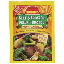 SUNBIRD MIX SSNNG BEEF BROC, 1 OZ
