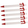 Operitacx 5Pcs Vernier Caliper Ballpoint Pens Multifunctional Ruler Pens for