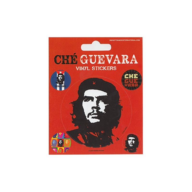 Pyramid International Che Guevara Vinyl Stickers, Paper, Multi-Colour, 10 x