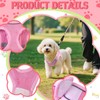 3Pcs Dog Harness and Leash Set, Mesh Pet Vest Set