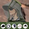 4PCS Mosquito Head Net, Extra Fine Holes Face Mesh Mosquito