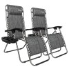 Large Zero Gravity Chair Lounge Patio Chairs Lawn Chairs /w