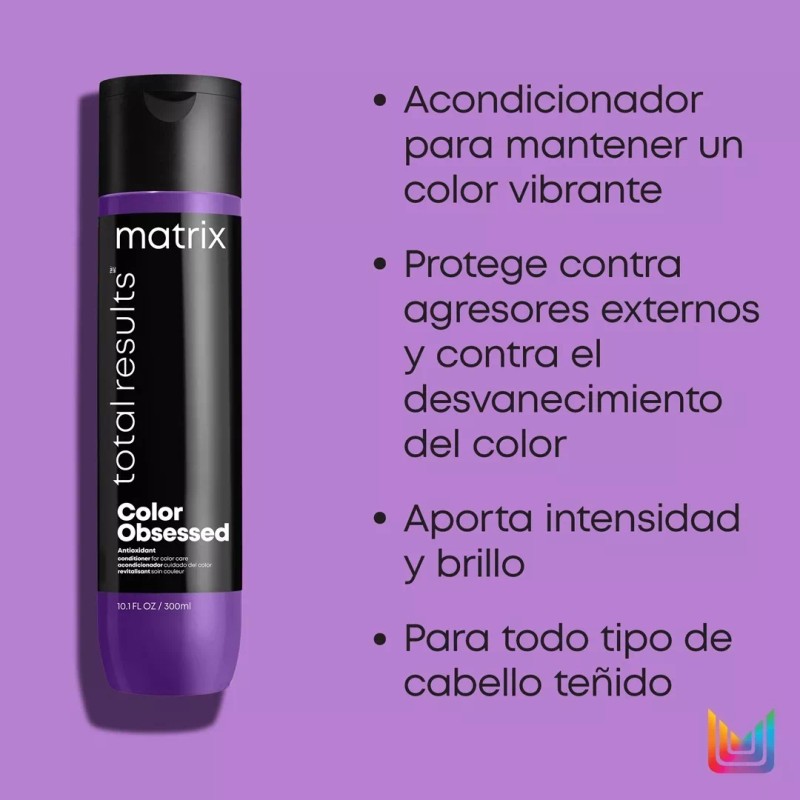 Matrix Acondicionador Matrix Cuidado Color Obssesed 300 Ml
