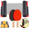 PUBAMALL Juego de Juego de Ping Pong, Juego portátil Tennis
