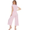 WiWi Viscose from Bamboo Pajamas Set for Women Soft Short