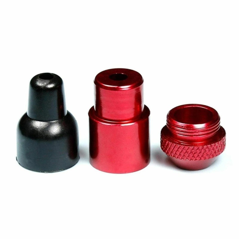 Unbranded Smooth Metal Pepper Shaker w/ Rubber Pacifier Bullet -