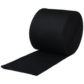 PRO Tubular Knit Compression Bandage, Black, 6" x 11 yd