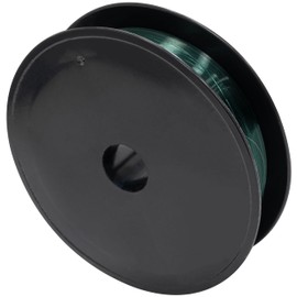 AERZETIX - C68895 - Spool, reel monofilament fishing line 100 m - thickness 0.12 mm - endurance 3.1 kg - colour green - made of nylon - bait fishing rod fish rope