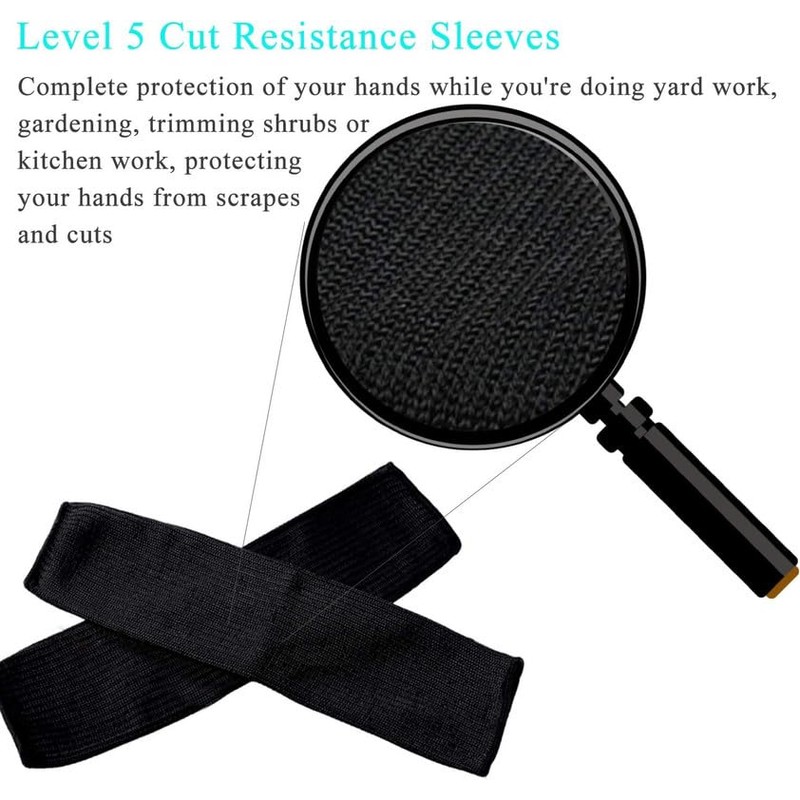 Protective Arm Sleeves, Cut Heat Resistant Arm Protectors Anti Abrasion