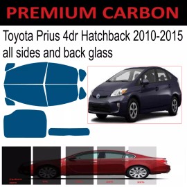 TintPro Premium Nano Carbon Window Tint fits Toyota Prius 4dr Hatchback 2010-2015 Tint