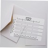 Operitacx 4-Pack Letter Stencils Templates Envelope Addressing Guide Stencil for