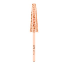 Kiara Sky 5 in 1 XL Nail Drill Bit | 3/32"" Carbide Extra Long Multi-use Bit | 2-way Rotate Left and Right Handed | Manicure, Pedicure, Shaping, Gel Removal, Surface Work - Medium Rose Gold