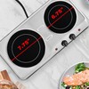 OVENTE Countertop Infrared Double Burner, 1700W Electric Hot Plate and