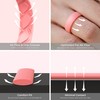 Saco Band - Anillo de silicona para mujer, 6 mm