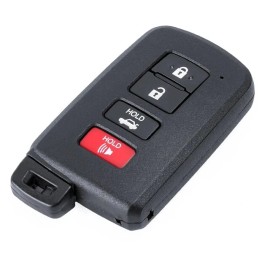 Camprofessor New Keyless Smart Remote Key Shell Case Fob 4Button for Toyota Camry Avalon RAV4