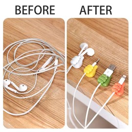 CERETIA 18 Pcs Self Adhesive Silicone Thumb Hooks, Multifunction Thumb up Wall Hooks for Cable Clip Key Holder Wall Hangers Wire Management Small Command Hooks