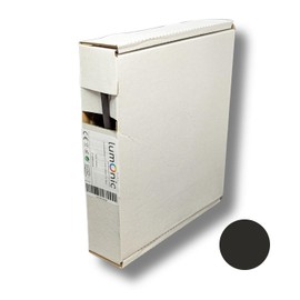 Lumonic 7 m Shrink Tubing Box 3:1 Black – Here from: 4.8 mm to 1.6 mm – Thick-Walled Shrink Tube in Various Sizes