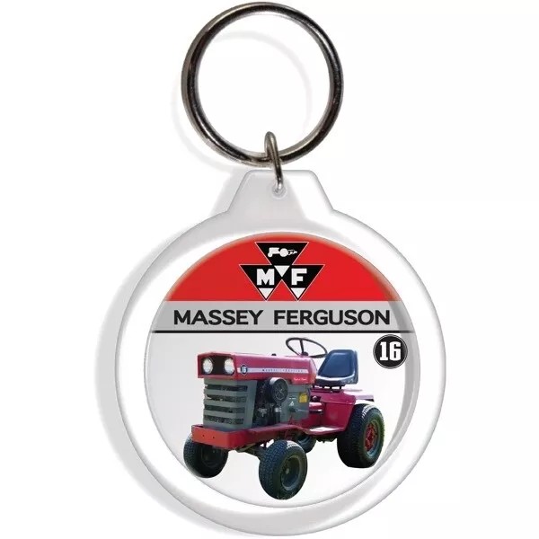 Massey Ferguson 16 Garden Farm Tractor Keychain Keyring yard lawn