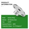 TAISHER 2PCS 1.5" Tri Clamp to 1/4" NPT Female Stainless