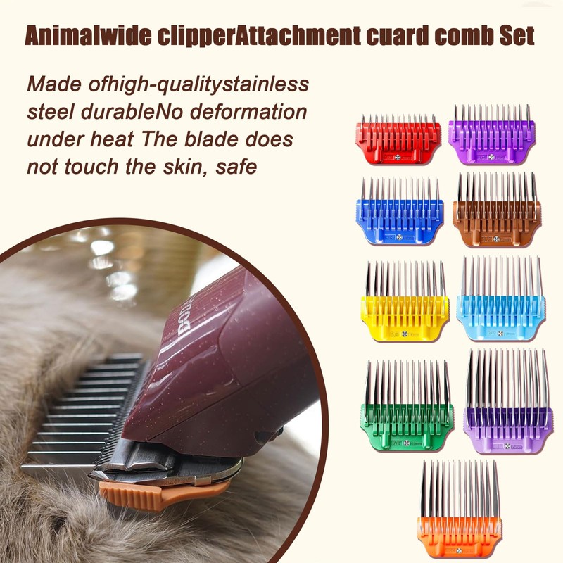 MEMIRY 1-Pack 10mm 3/8 Wide Clipper Guard Compatible with A5