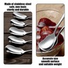 6pcs Ice Cream Spoons, 2pcs Mud Scraper, Ice Cream Divider,