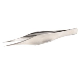 blueINOX Splitter Tweezers (According to Feilchenfeld) 11 cm Tip Inside Grooved Stainless Steel