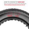 MOHEGIA EBike Fat Tire Replacement Set: 2 Pack 20 x
