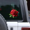 Rose 2-Pack Car Stickers – Waterproof Self-Adhesive Stickers for Cars,