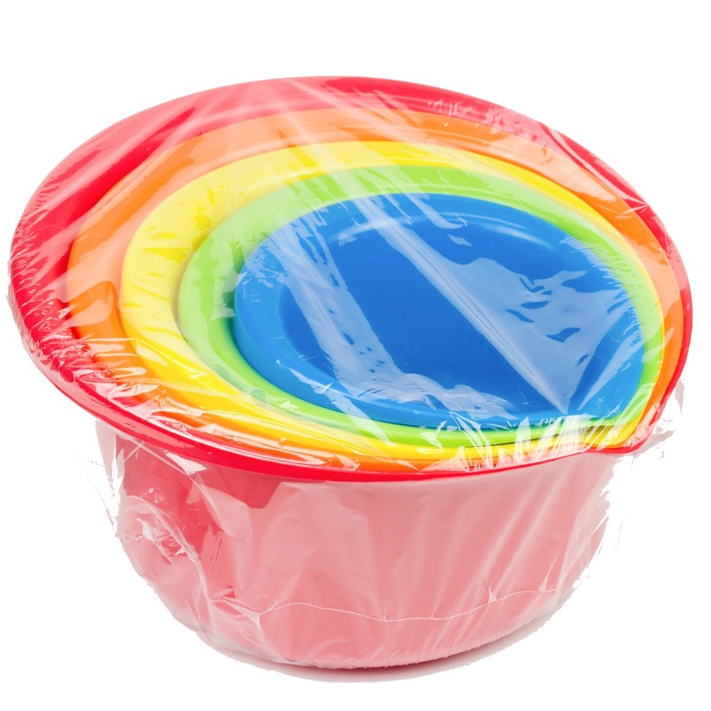 Chef Craft Select Plastic Mixing Bowl, 4 quart capacity, Orange