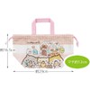 Skater KB7-A Children's Lunch Bag, Drawstring Bag, Sumikko Gurashi, Candy