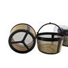 NRP 2-pack 5cup Gold-tone Basket Permanent Coffee Filter Compatible for